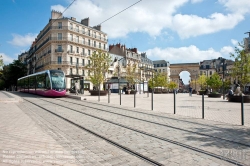 Viennaslide-05254932 Dijon, Tramway, Place Darcy