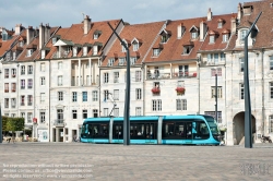 Viennaslide-05256793 Besancon, Tramway, Place de la Revolution