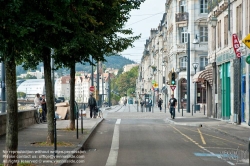 Viennaslide-05256879 Besancon, Kai am Fluss Doubs im Zustand vor dem Bau der Straßenbahn