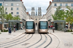 Viennaslide-05263708 Orleans, Tramway, 2012-07-10 °A+B de Gaulle (2)