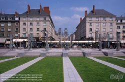 Viennaslide-05263928 Frankreich, Orleans, moderne Straßenbahn - France, Orleans, Modern Tramway