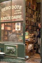 Viennaslide-05271103 Lyon, Rue du Boeuf, Buchhandlung Herodote - Lyon, Rue du Boeuf, Bookshop Herodote
