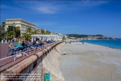 Viennaslide-05284334 Nizza, Strand // Nice, Beach