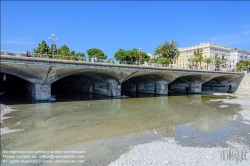 Viennaslide-05284340 Nizza, Mündung des Flusses Paillon // Nice, River Paillon