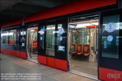 Viennaslide-05285309 Nizza, moderne Straßenbahn, Linie 3, Flughafen // Nice, Modern Tramway, Line 3, Airport