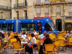 Viennaslide-05291023 Tramway Montpellier, Tramway Linie 1, Comedie