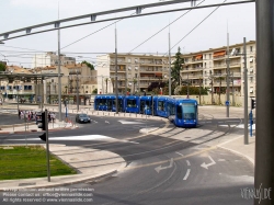 Viennaslide-05291050 Tramway Montpellier, Linie 1, Corum