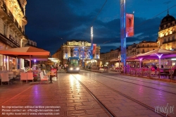 Viennaslide-05291136 Montpellier, Tramway, Linie 1, Comedie