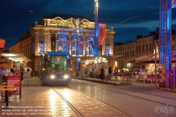 Viennaslide-05291137 Montpellier, Tramway, Linie 1, Comedie