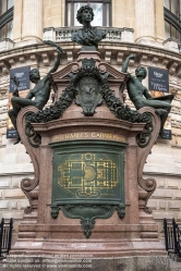 Viennaslide-05302364 Paris, Opera Garnier, Denkmal Charles Garnier