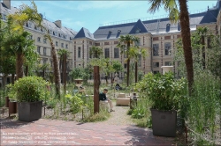 Viennaslide-05302505 Paris, Bibliotheque national de France (Französische Nationalbibliothek), Jardin Vivienne // Paris, Bibliotheque national de France (French National Library), Vivienne Garden