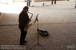 Viennaslide-05307096 Paris, Seine, Straßenmusiker - Paris, Seine Street Musician