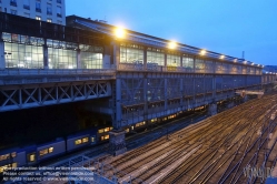 Viennaslide-05309525 Paris, Gare Saint Lazare, Gleisfeld und Brücken