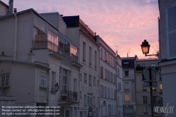 Viennaslide-05328530 Paris, Montmartre, Sonnenuntergang