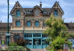 Viennaslide-05333306 Paris, RER, Bahnhof Epinay-sur-Seine (1907)