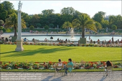 Viennaslide-05338119 Paris, Jardin du Luxembourg // Paris, Jardin du Luxembourg