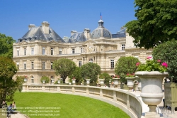 Viennaslide-05338123 Paris, Palais et Jardin de Luxembourg