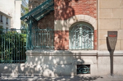 Viennaslide-05344820 Paris, Architektur, Hector Guimard, Castel Beranger, 14 Rue La Fontaine, 1894-1898