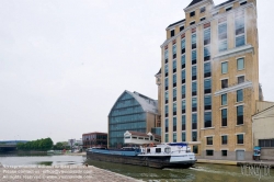 Viennaslide-05362590 Paris, Les Grands Moulins de Pantin, Rue du Débarcadère, Seine-Saint-Denis, Architekten Haug und Zublin 1923, umgebaut 2009 von Reichen and Robert, jetzt Bürohaus mit 50.000 m2