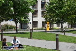 Viennaslide-05369716 Paris, Stadtentwicklungsgebiet Rive Gauche,  Jardin des Grands Moulins - Paris, City Development Project Rive Gauche,  Jardin des Grands Moulins