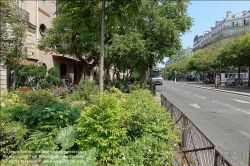 Viennaslide-05380114 Paris, Bd Saint-Marcel, Straßenbegrünung // Paris, Bd Saint-Marcel, Greening