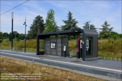 Viennaslide-05382105 Paris, Tram-Train T12, Station Bois Briard // Paris, Tram-Train T12, Bois Briard Tramstop