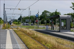 Viennaslide-05382111 Paris, Tram-Train T12, Station Bois Briard // Paris, Tram-Train T12, Bois Briard Tramstop