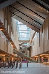 Viennaslide-05389440 Paris, Metro M14 Station St-Denis Pleyel, Architekt Kengo Kuma, 2024 // Paris, Metro M14, St-Denis Pleyel Station, Architect Kengo Kuma, 2024