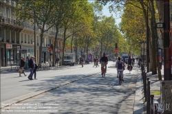 Viennaslide-05390076 Paris, Radverkehr am Boulevard Sebastopol // Paris, Boulevard Sebastopol, Bicycle Traffic