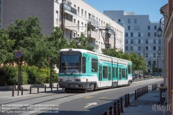 Viennaslide-05391256 Paris, Straßenbahn T1, Rue Felicie