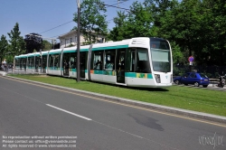 Viennaslide-05393204 Paris, moderne Tramway T3 - Paris, Modern Tramway T3