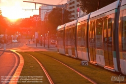 Viennaslide-05393257 Paris, Straßenbahn T3 auf den Boulevard des Maréchaux - Paris, Tramway T3 at Boulevard des Maréchaux