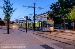 Viennaslide-05393681 Paris, Straßenbahnlinie T3b, Station Porte Dauphine // Paris, Tramway Line T3b, Porte Dauphine Station