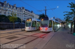 Viennaslide-05393683 Paris, Straßenbahnlinie T3b, Station Porte Dauphine // Paris, Tramway Line T3b, Porte Dauphine Station