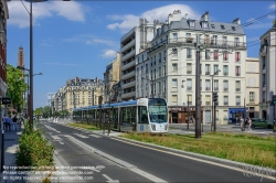 Viennaslide-05393702 Paris, Bd Gouvion-St-Cyr, Straßenbahnlinie T3b // Paris, Bd Gouvion-St-Cyr, Tramway Line T3b