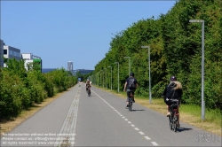 Viennaslide-06223042 Kopenhagen, Stadtentwicklungsgebiet Ørestad, Fahrradhighway // Copenhagen, City Development Area Ørestad, Bicycle Path