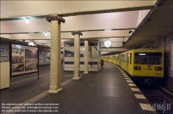 Viennaslide-06392016 Berlin, U-Bahn Klosterstraße // Berlin, Underground, Subway Klosterstraße