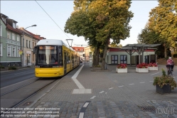 Viennaslide-06399308 Strausberger Eisenbahn - als Linie 89 verbindet die Straßenbahn das Stadtzentrum von Strausberg mit dem peripher gelegenen Bahnhof Strausberg an der Preußischen Ostbahn.