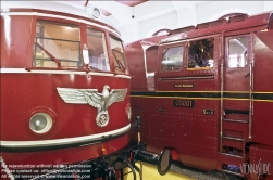 Viennaslide-06490902 Eisenbahn, Verkehrsmuseum Nürnberg, Lokomotive aus der Nazizeit - Railway Museum Nuremberg