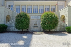 Viennaslide-06620994 Toviscosa wurde unter Benito Mussolini 1938 nach Trockenlegung der umliegenden Sümpfe als Prestigeobjekt mit einer riesigen Zellulose-Fabrik und architektonisch durchdachter Arbeitersiedlung im Sinne großer Autarkiebestrebungen angelegt.