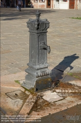 Viennaslide-06800128 Venedig, Straßenbrunnen // Venice, Fountain