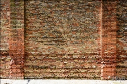 Viennaslide-06801206 Venedig, Ziegelwand - Venice, Brick Wall