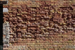 Viennaslide-06801221 Venedig, Ziegelwand - Venice, Brick Wall