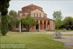 Viennaslide-06884129 Insel Torcello bei Venedig, Kirche Santa Fosca // Torcello Island near Venice, Santa Fosca Church