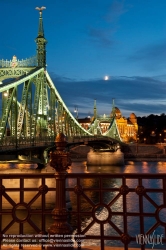 Viennaslide-07310928 Budapest, Donau, Freiheitsbrücke (Szabadság híd) - Budapest, Freedom Bridge