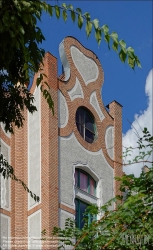 Viennaslide-07323423 Blindenschule (Vakok Iskolája), Sandor Baumgarten, Zsigmond Herzegh 1904 // School of the blind, (Vakok Iskolája), Sandor Baumgarten, Zsigmond Herzegh 1904 