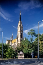 Viennaslide-07324402 Budapest, Ladislaus-Kirche, Szent Laszló tér, Ödön Lechner, Gyula Pártos 1898 // Budapest, Ladislaus Church, Szent Laszló tér, Ödön Lechner, Gyula Pártos 1898  