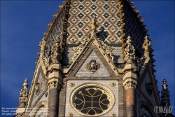 Viennaslide-07324409 Budapest, Ladislaus-Kirche, Szent Laszló tér, Ödön Lechner, Gyula Pártos 1898 // Budapest, Ladislaus Church, Szent Laszló tér, Ödön Lechner, Gyula Pártos 1898  