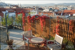 Viennaslide-78315251 Wien, Dachgarten - Vienna, Rooftop Garden