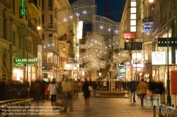 Viennaslide-00015250 Wien, Innenstadt, Weihnachtsschmuck - Vienna, Christmas Decoration in the Historic Center